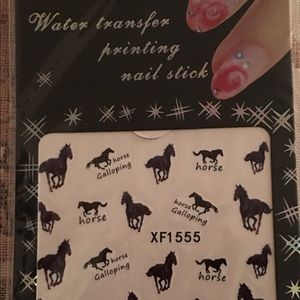 Horse Nail Art transfers